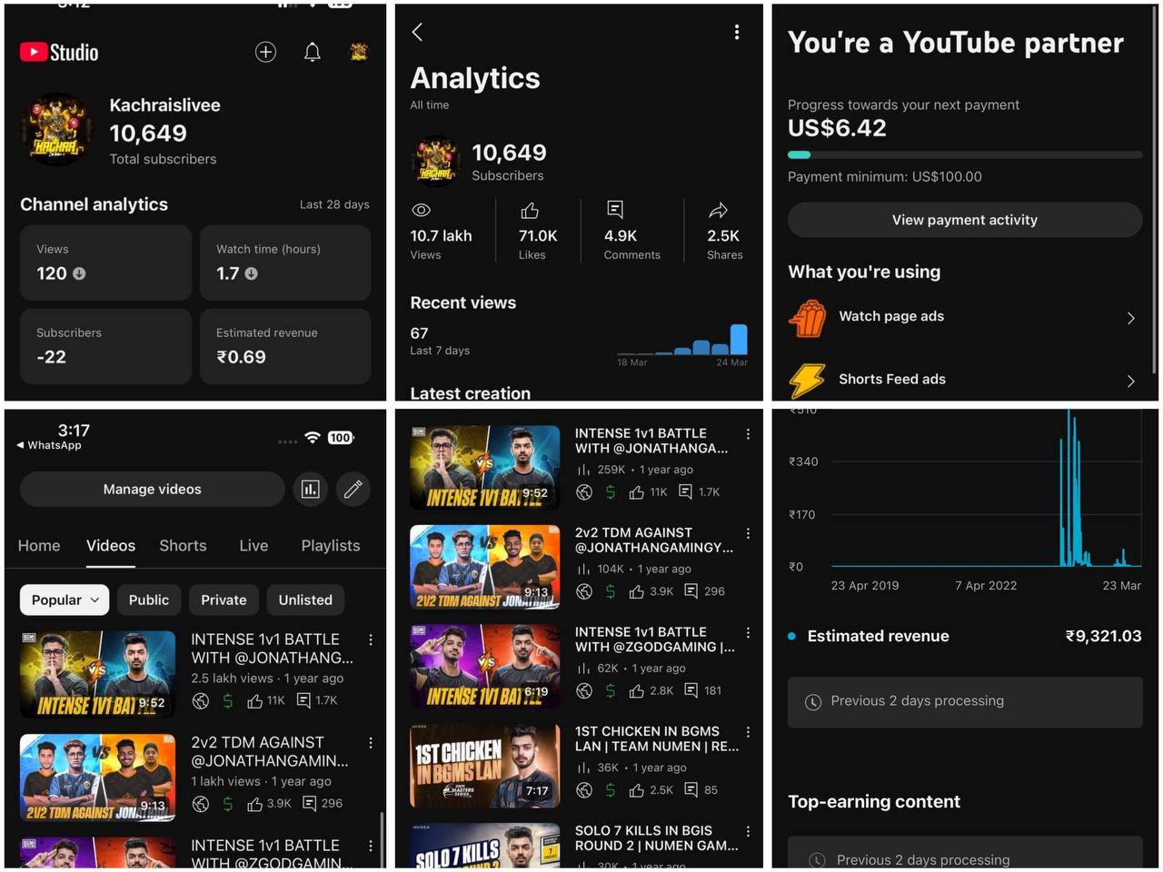 Bgmi YouTube channel